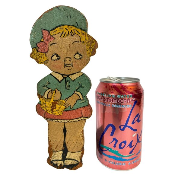 Campbells Soup Vintage Kids Wood Antique Display Piece 1 of a KIND! RARE! - Picture 5 of 5